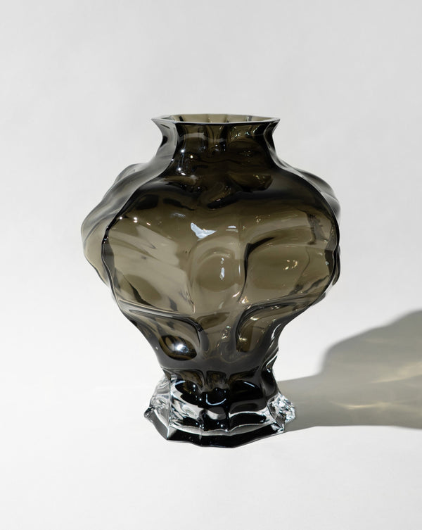 Ammonit Vase - New Smoke