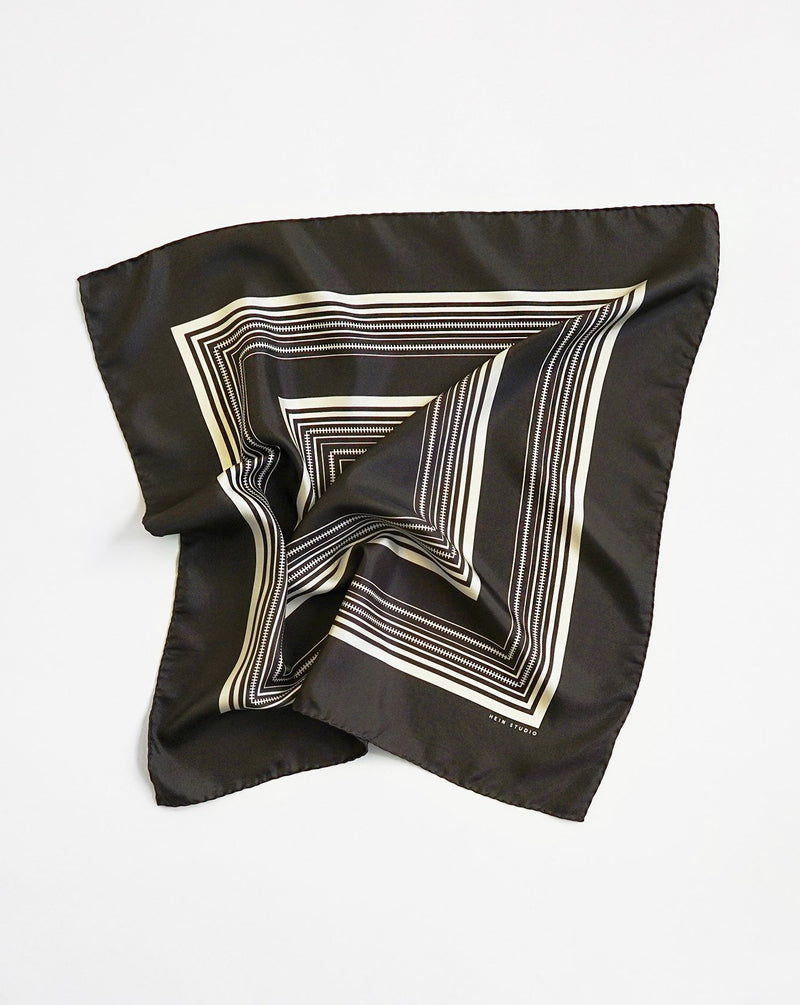 Hein Studio luxury signature silk scarf 