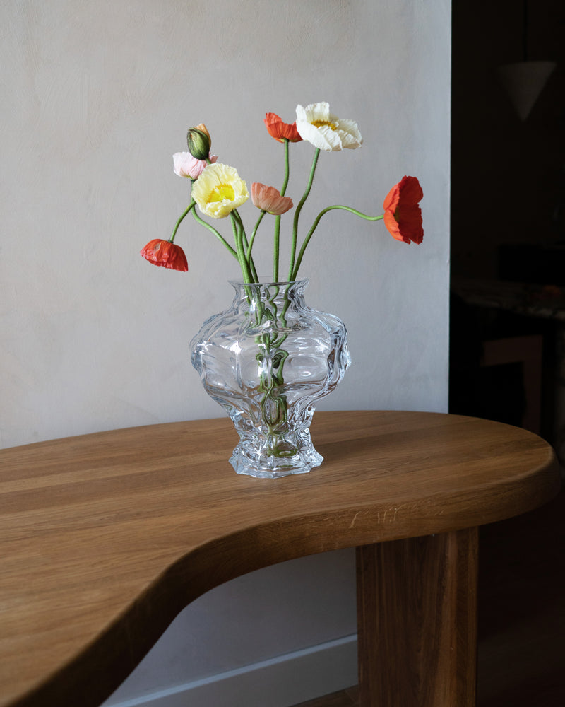 Ammonit Vase - Clear