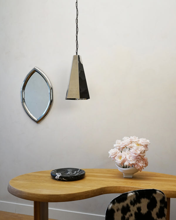 Bowie Ceiling Lamp - Polished Steel