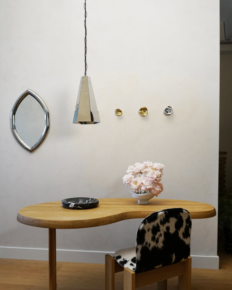 Bowie Ceiling Lamp - Polished Steel