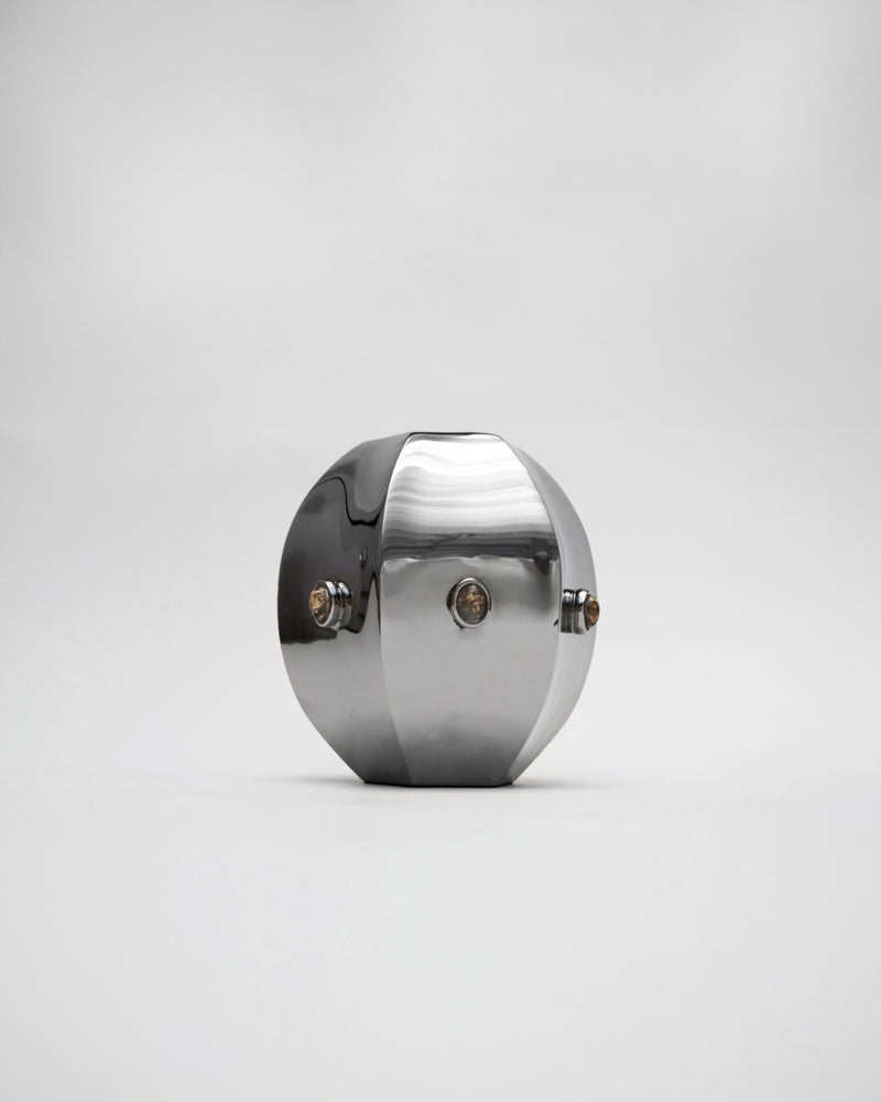 Evi Vase - Titanium