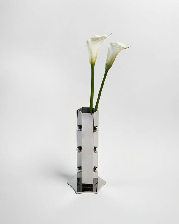 Fleur Vase - Titanium