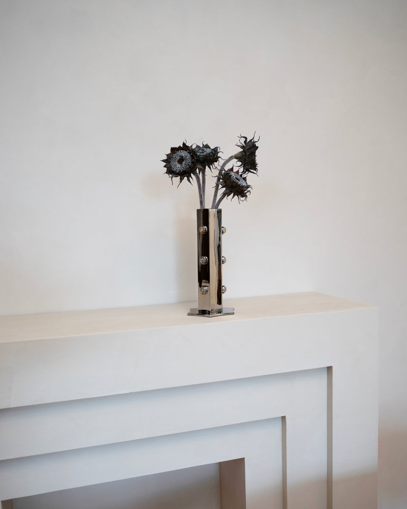 Fleur Vase - Titanium