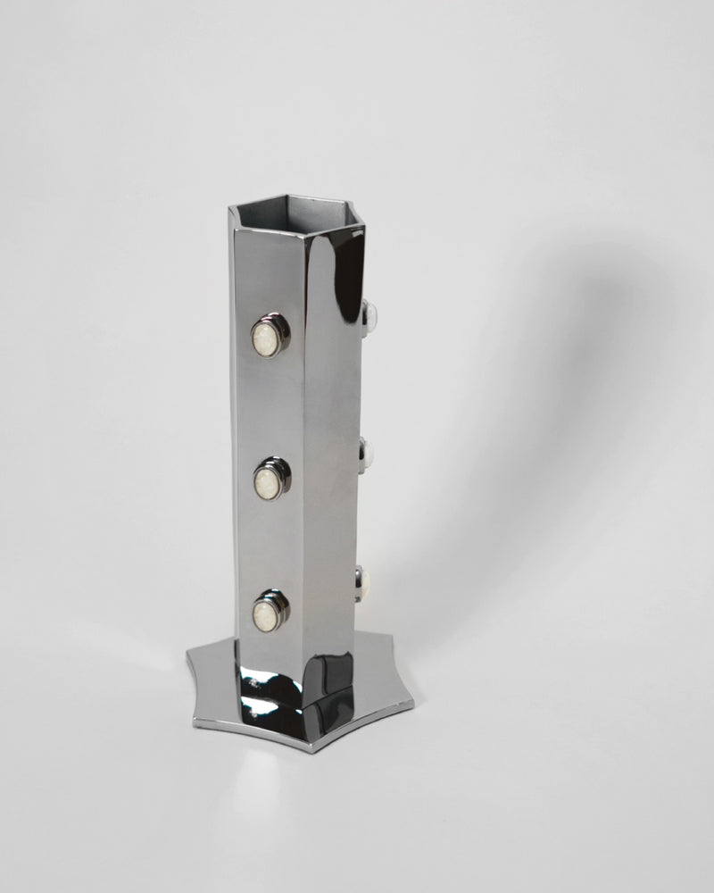 Fleur Vase - Titanium