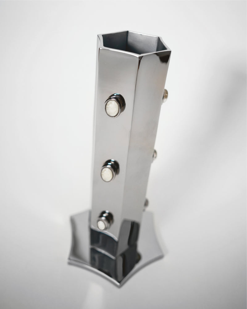 Fleur Vase - Titanium