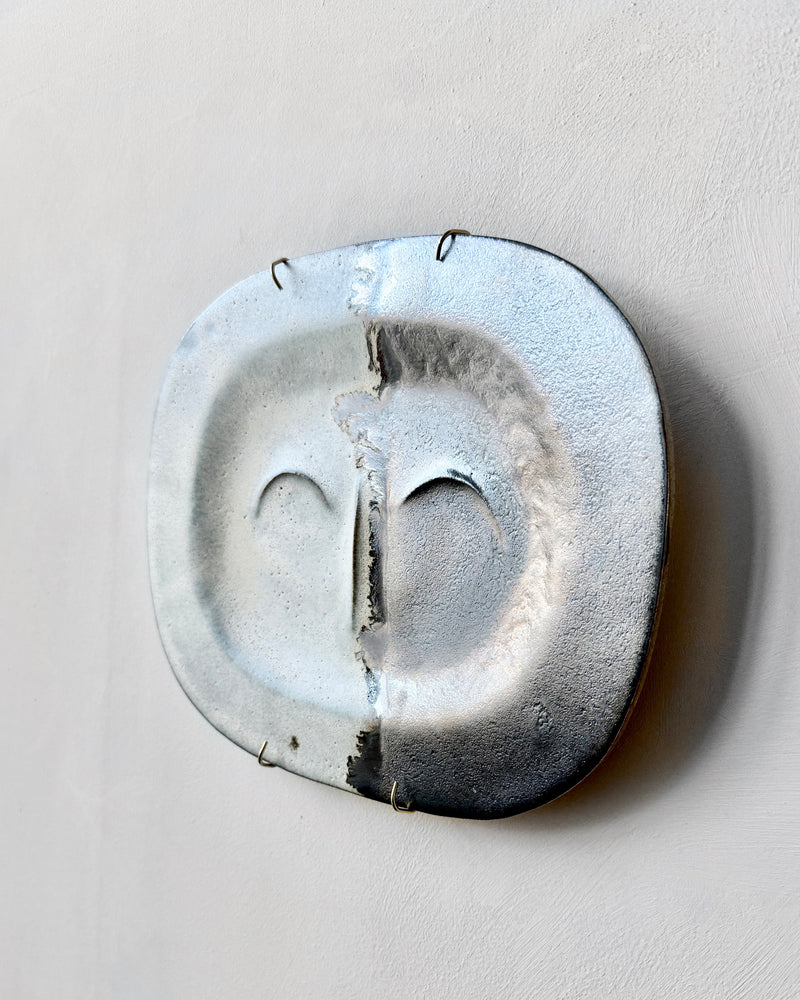 Stoneware plate wall art