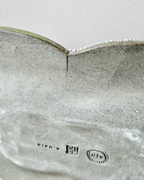 Stoneware plate wall art