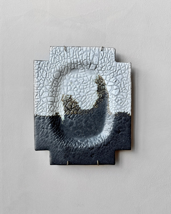 Stoneware plate wall art