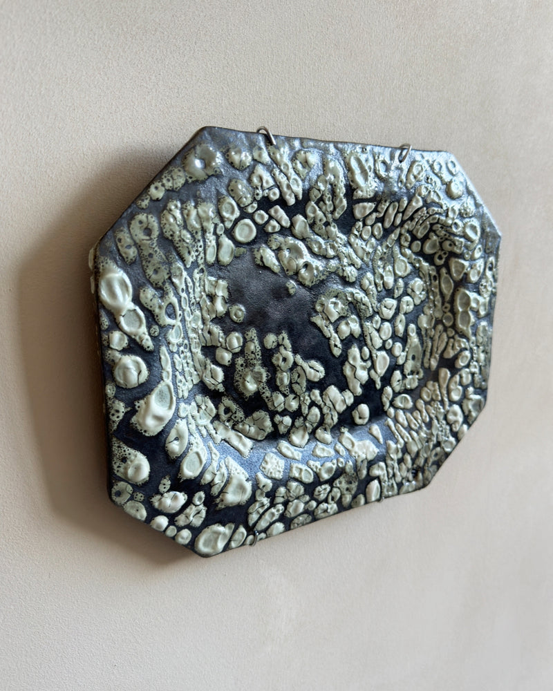 Stoneware plate wall art