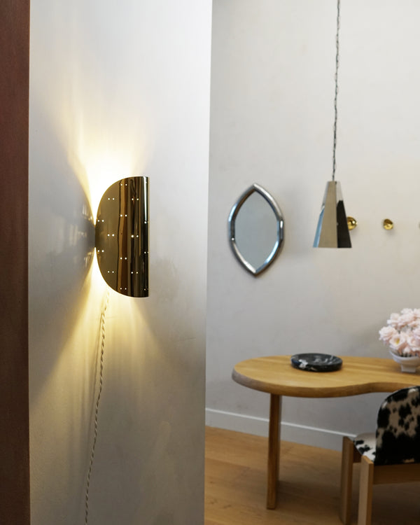 Giselle Wall Lamp - Polished Brass