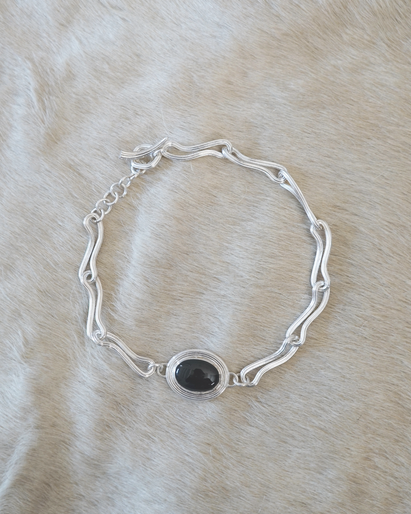 De La Mer Necklace - Black Onyx