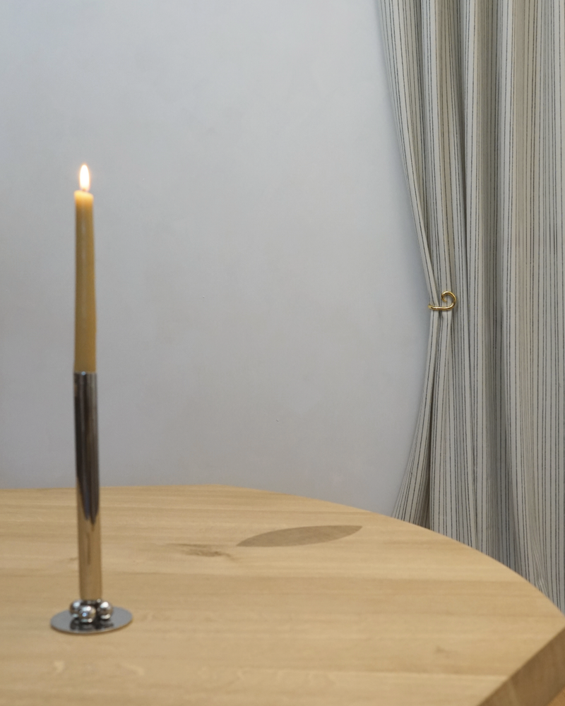 Sia Curtain Hook - Brass - Set of two