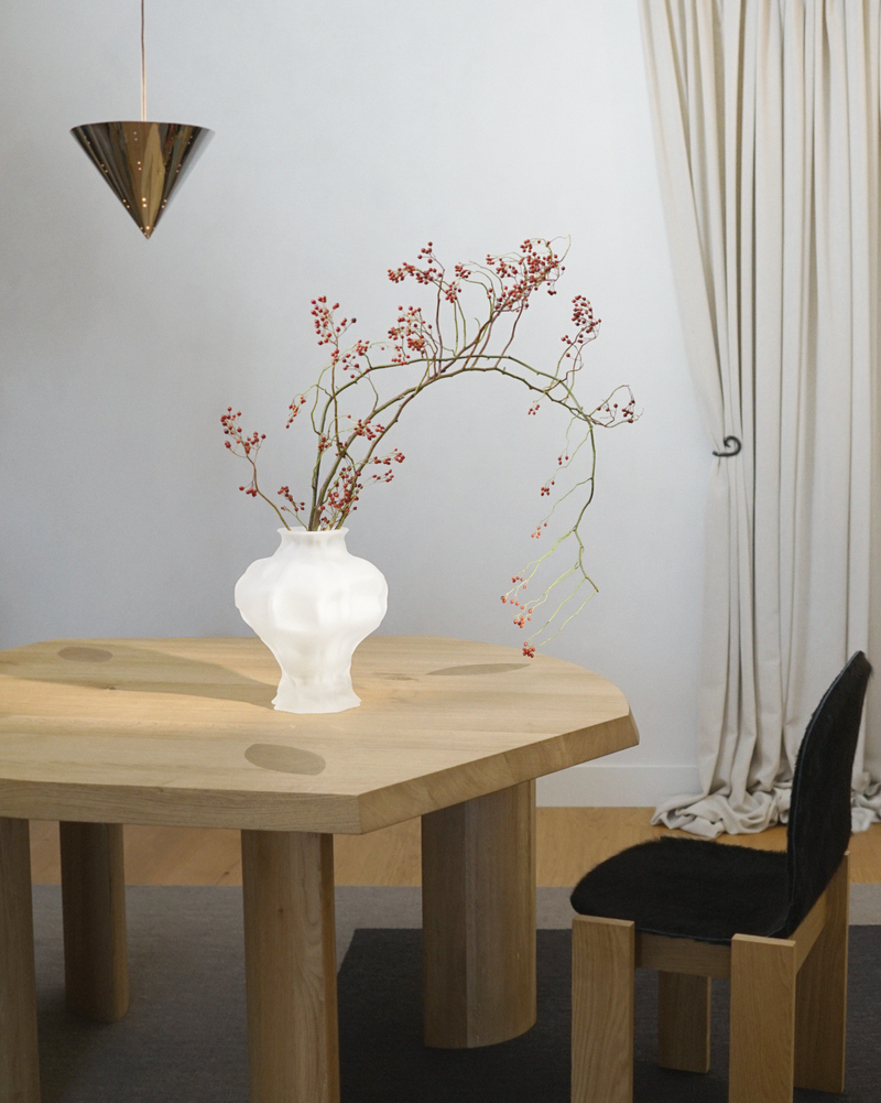 Sia Curtain Hook - Antique Brass - Set of two