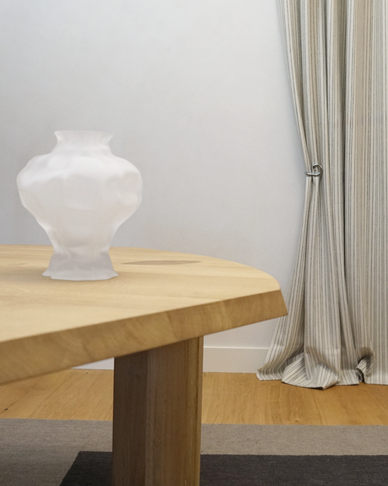 Sia Curtain Hook - Titanium - Set of two