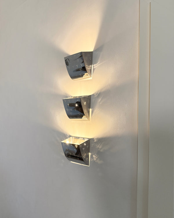 Jolene Wall Lamp - Polished Steel