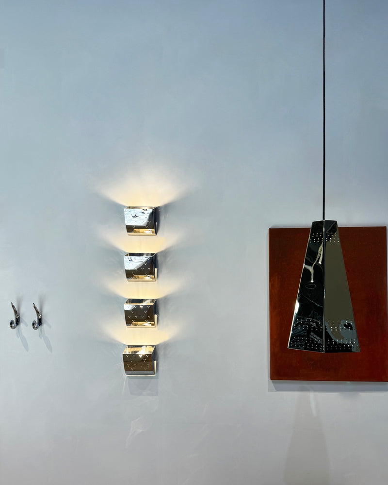 Jolene Wall Lamp - Polished Steel