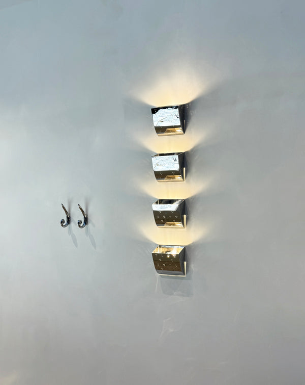 Jolene Wall Lamp - Polished Steel