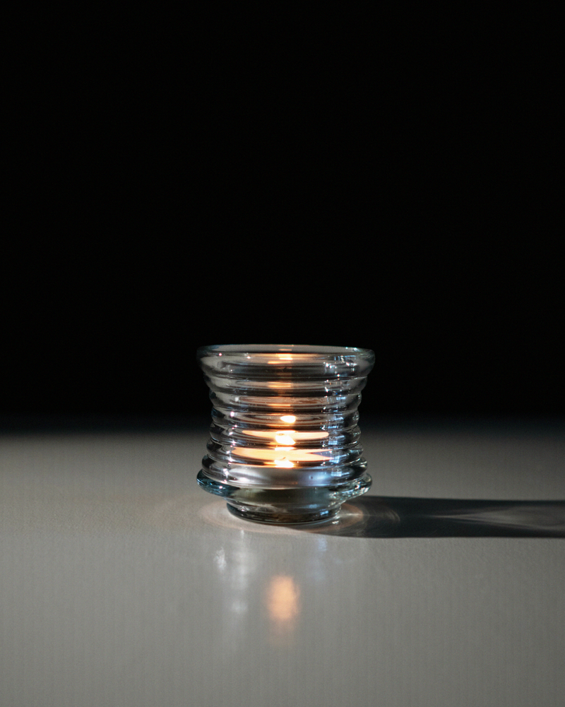 Kyoto Candleholder Small - Clear