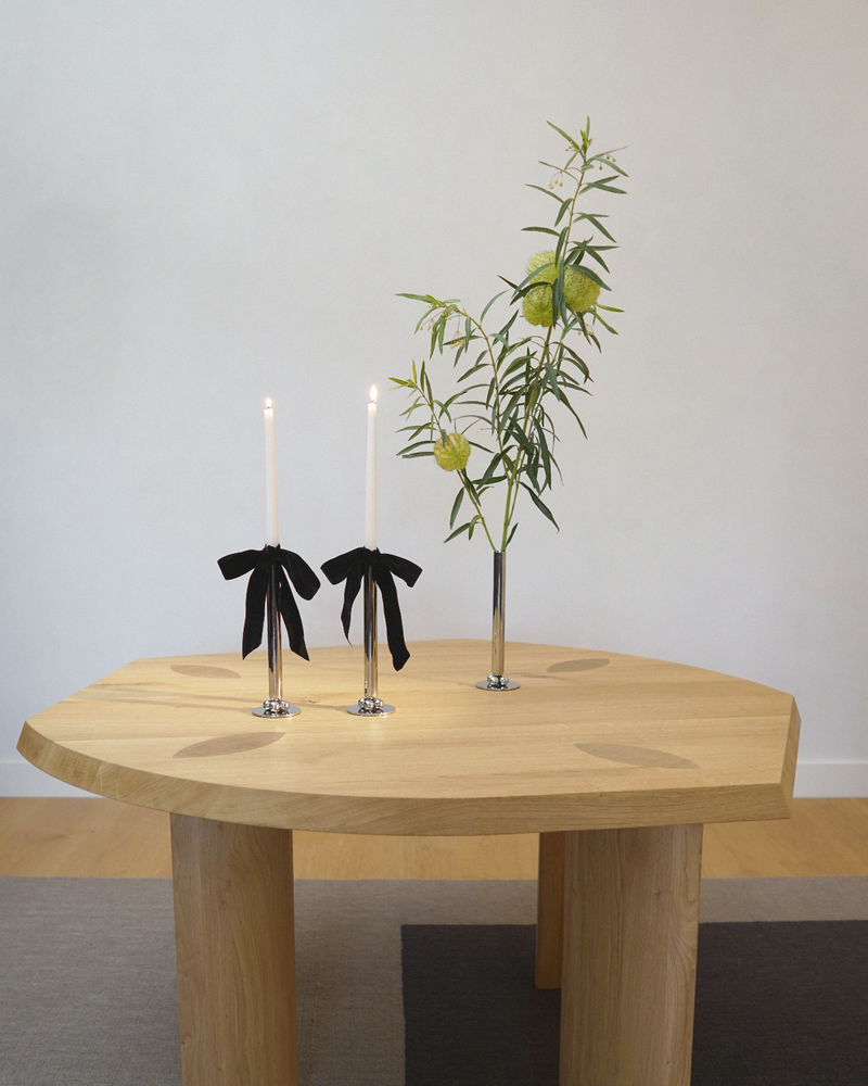 Lilo Vase/Candleholder - Titanium