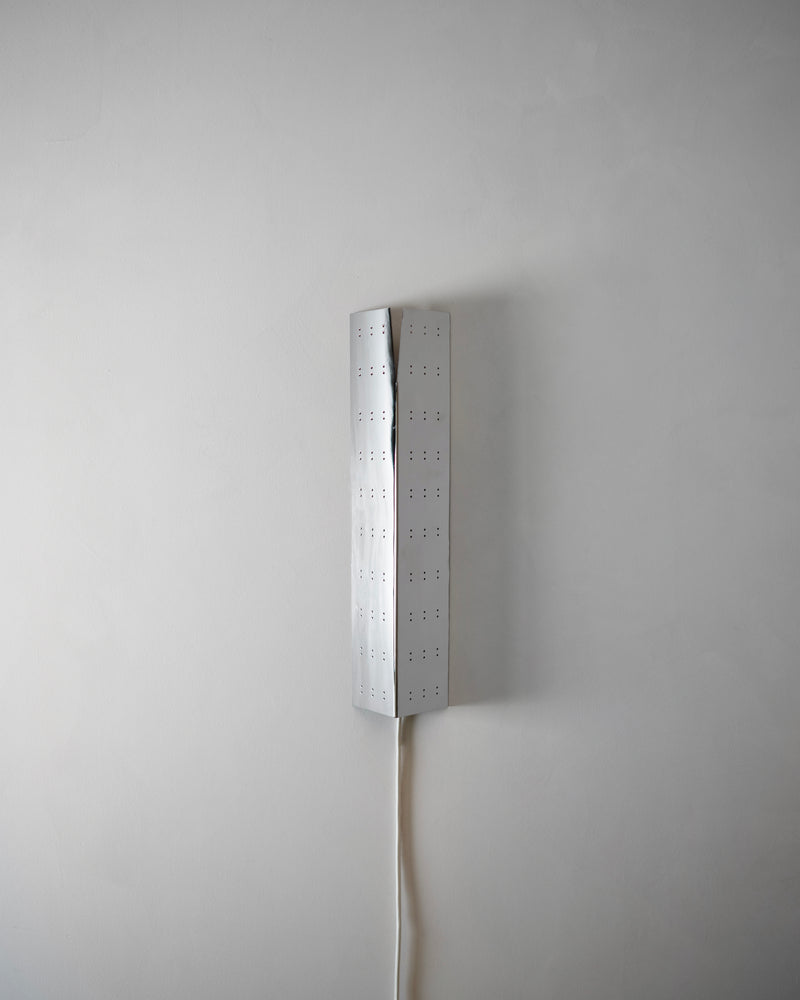 May Wall Lamp - Polished Steel