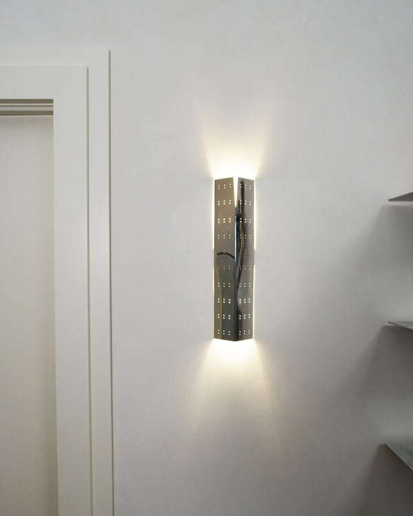 May Wall Lamp - Polished Steel