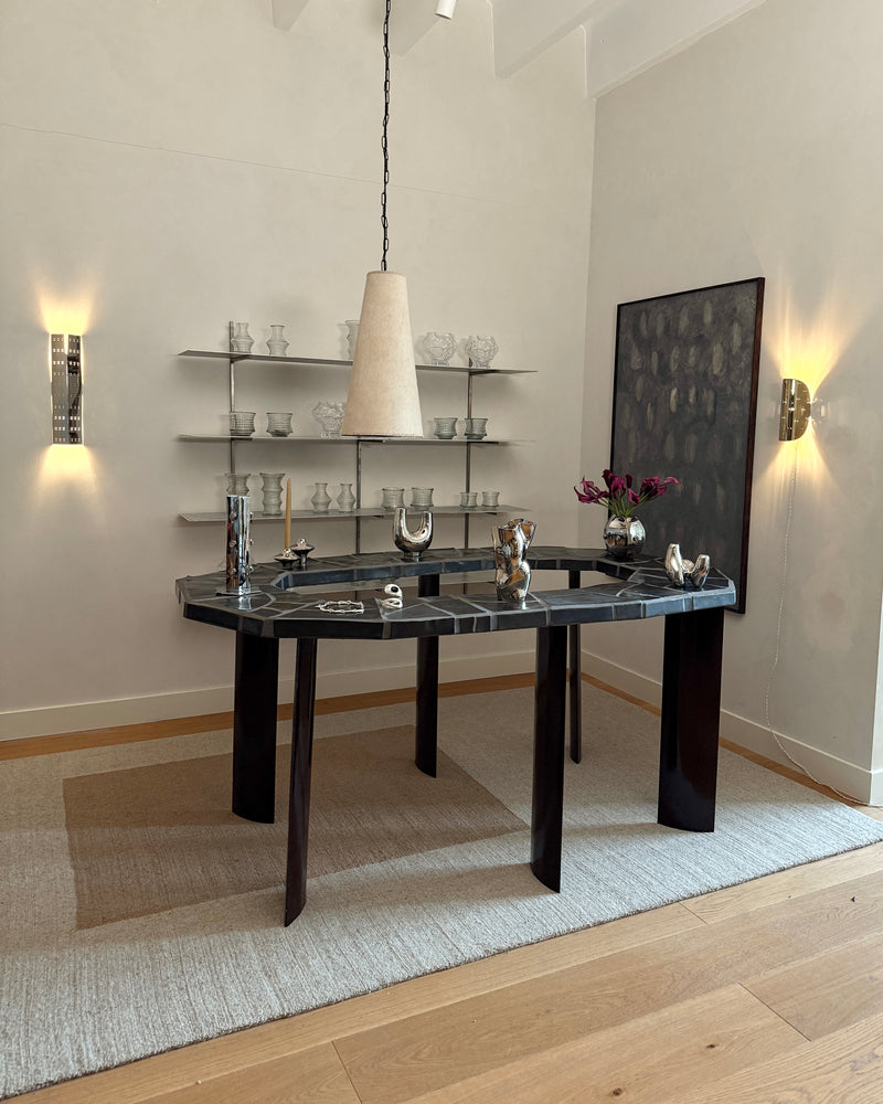 May Wall Lamp - Polished Steel