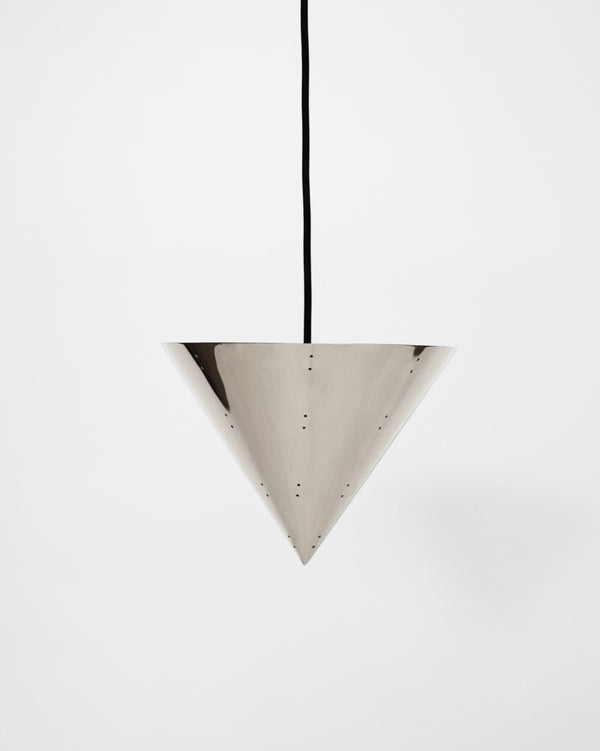 October Ceiling Lamp - Polished Steel