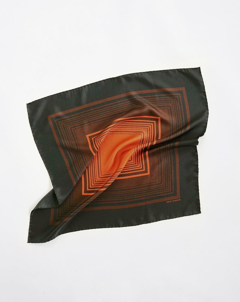 Hein Studio luxury signature silk scarf