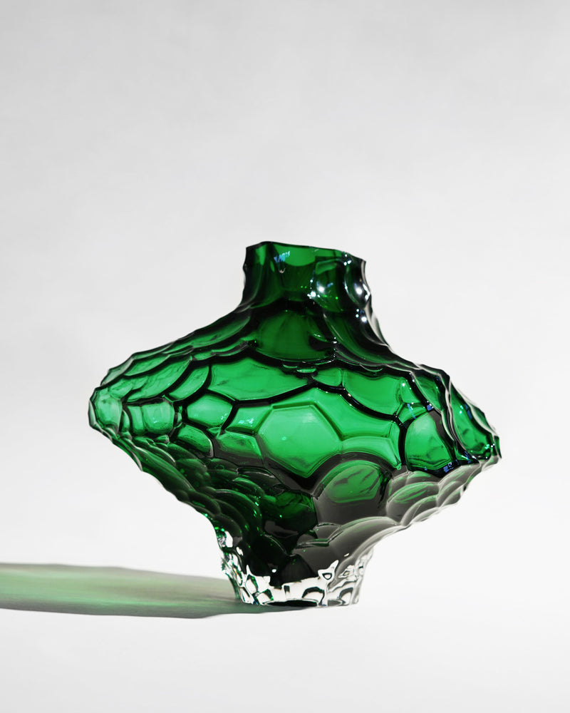 Canyon Vase - Large - Green