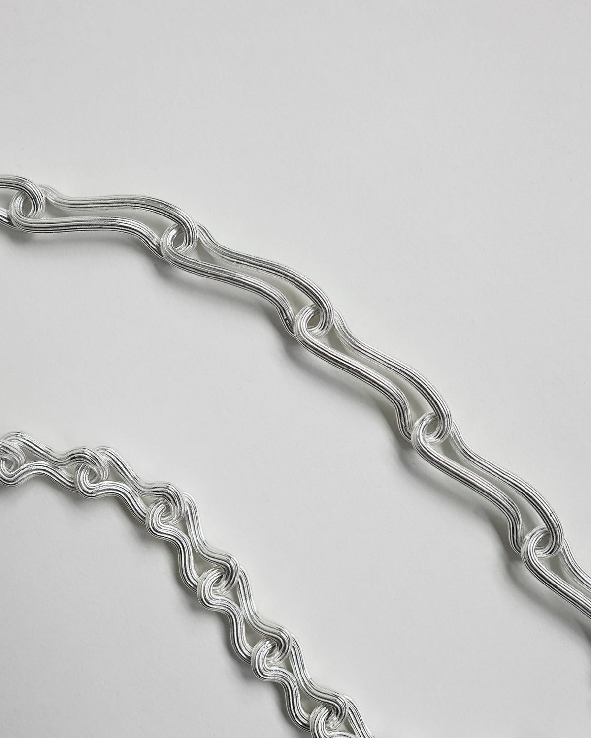 ◇HYERES LOR◇ Aceh Silver (Y) Half Smile Necklace HL5N43507 HYERES LOR] Aceh Silver (Y) Half Smile Necklace
