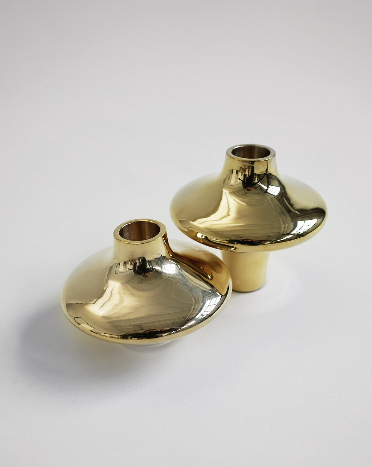 Doublet Candleholder - Large - Brass – HEIN STUDIO
