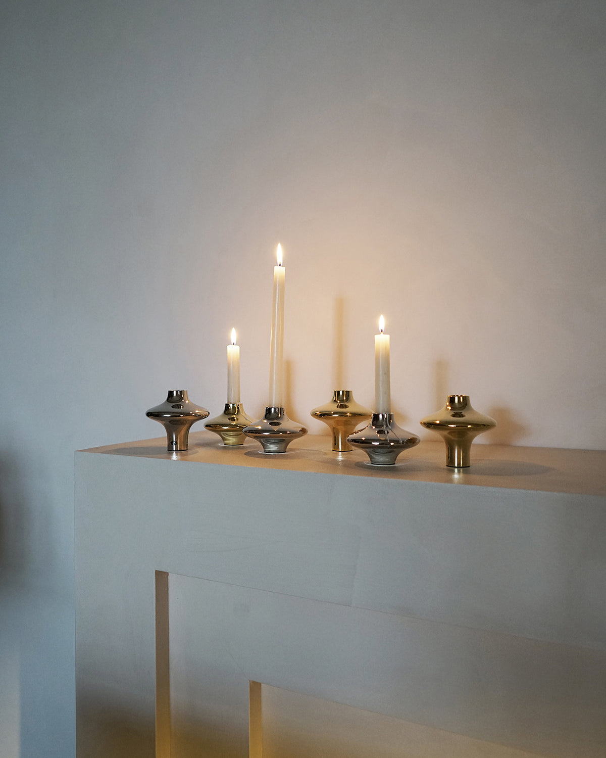 Doublet Candleholder - Large - Brass – HEIN STUDIO